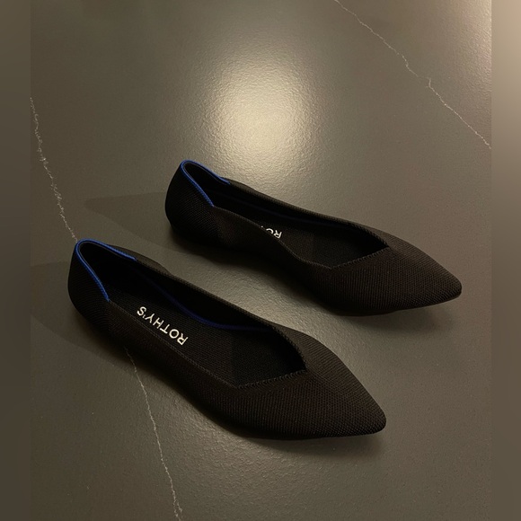 NEW ROTHY’S The Point II In Black Size 8 - Picture 7 of 14